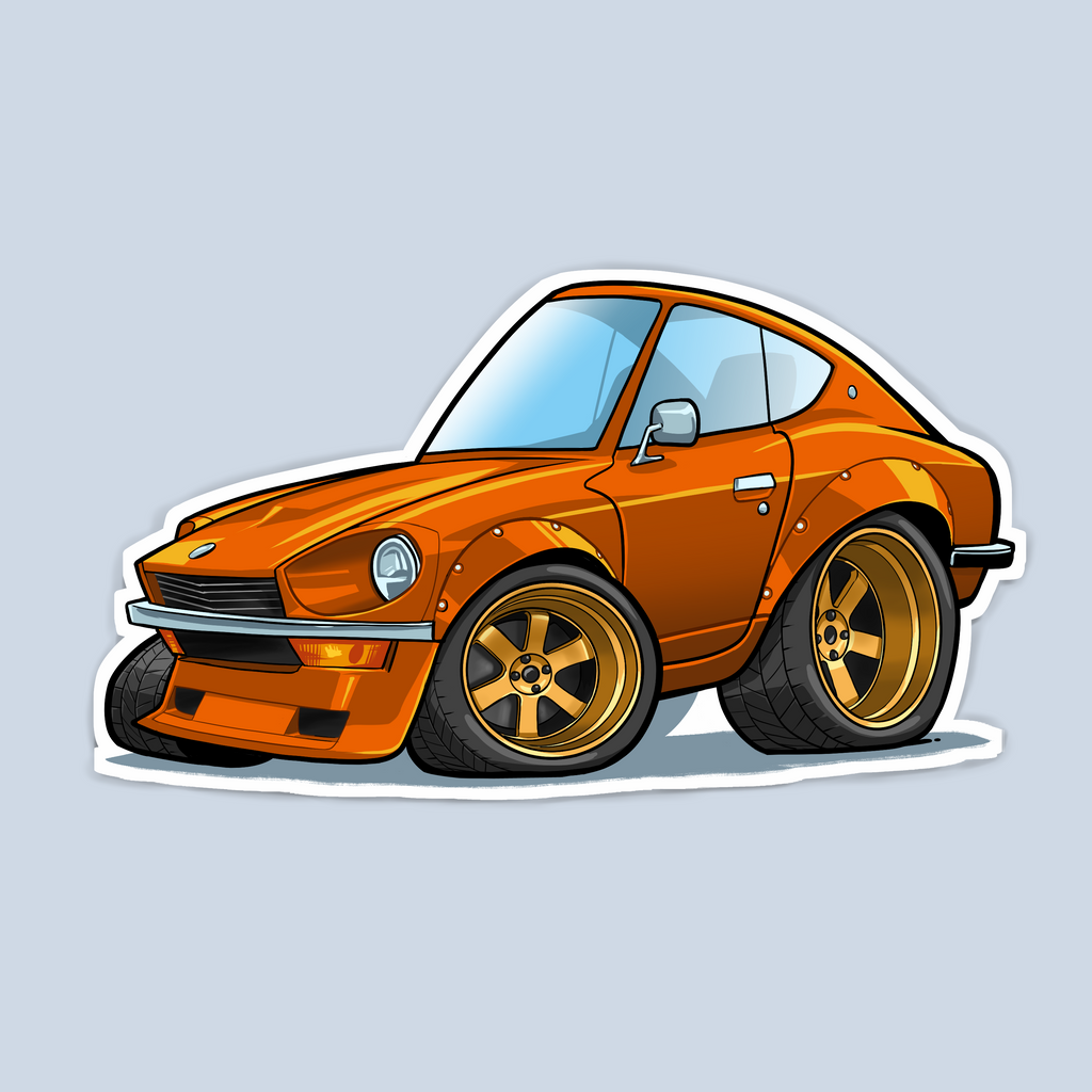 Datsun 240z sticker – Auto Tooned