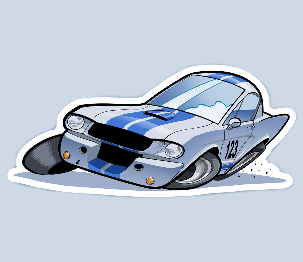 Mustang sticker