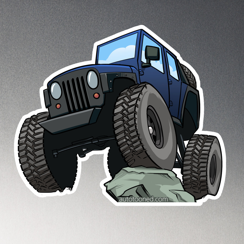 Magnete Jeep In Acrilico 9.8x3.2 Cm - Logo Iconico, Per Frigorifero O Auto - Foto 11