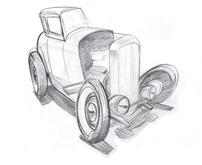 Ford Coupe x 12 x 16